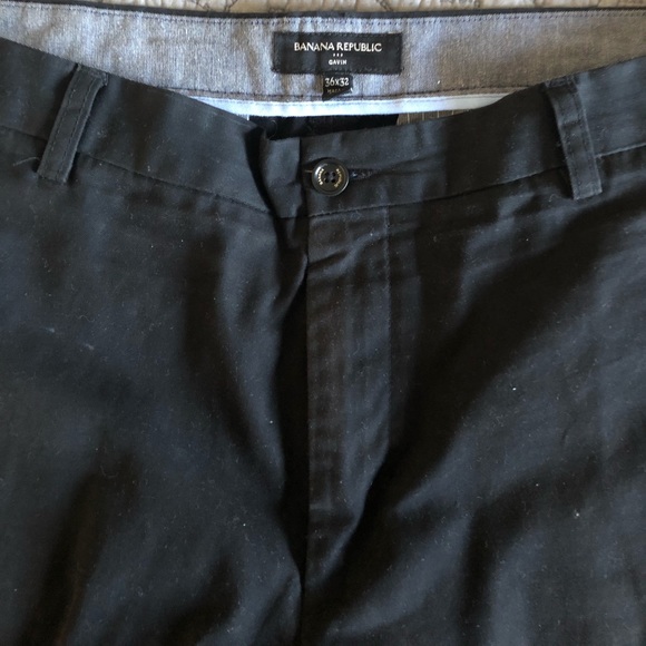Black Chino Banana Republic Pants - Picture 4 of 7
